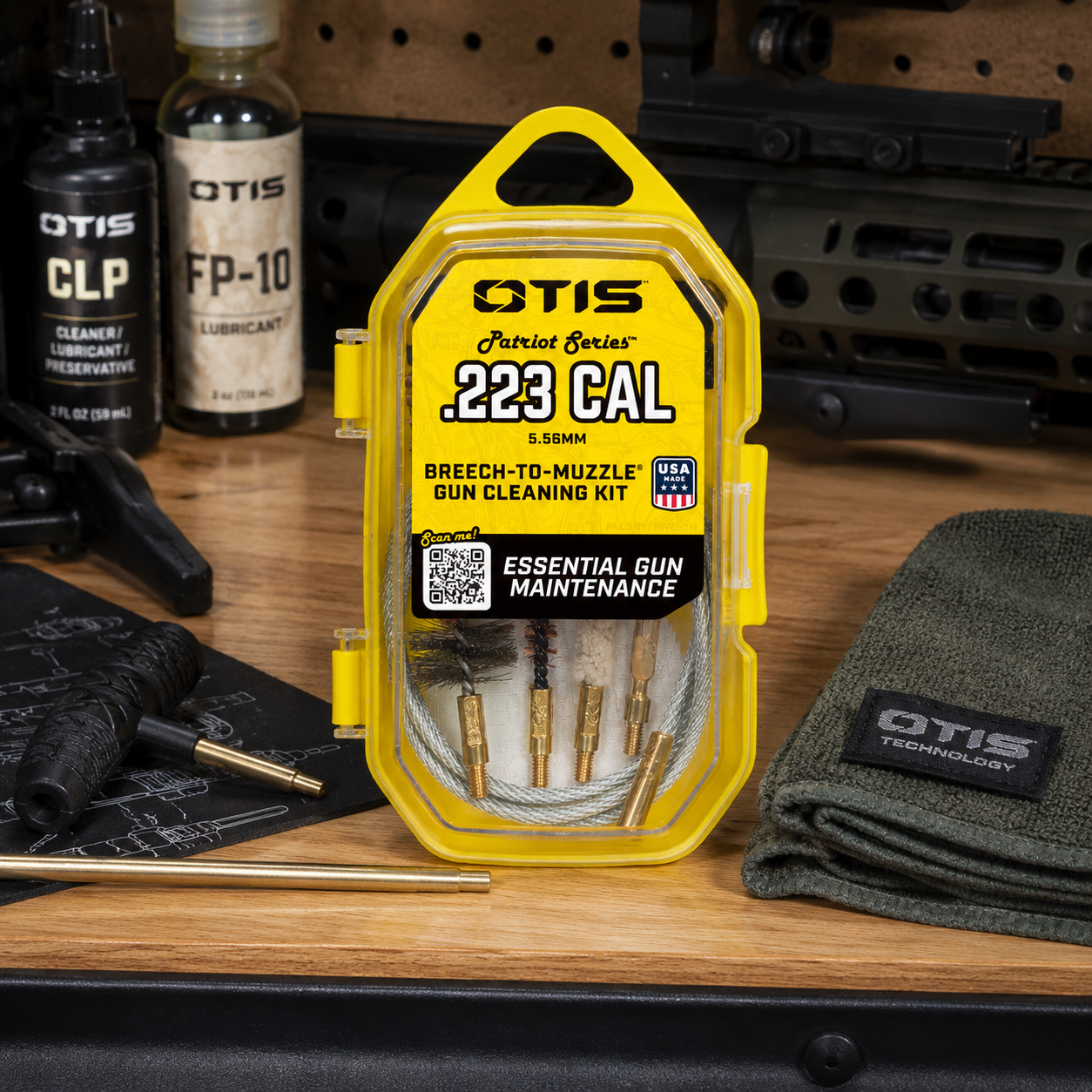 ערכת ניקוי OTIS Patriot לרובה 5.56 מ״מ