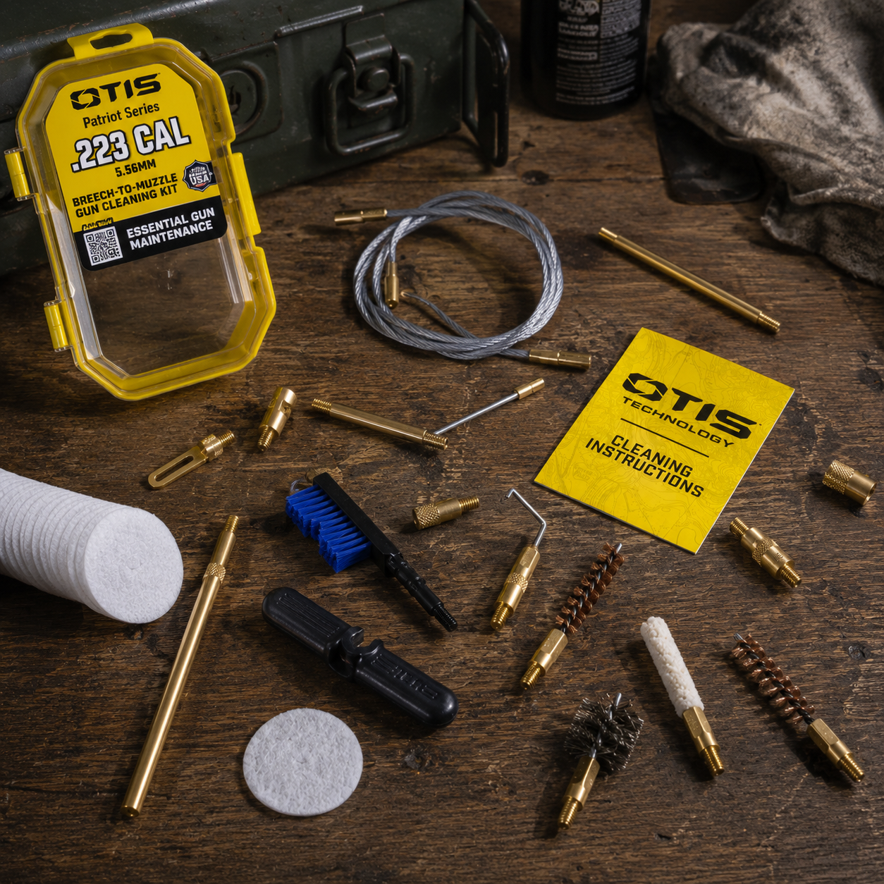 ערכת ניקוי OTIS Patriot לרובה 5.56 מ״מ – תמונה 5