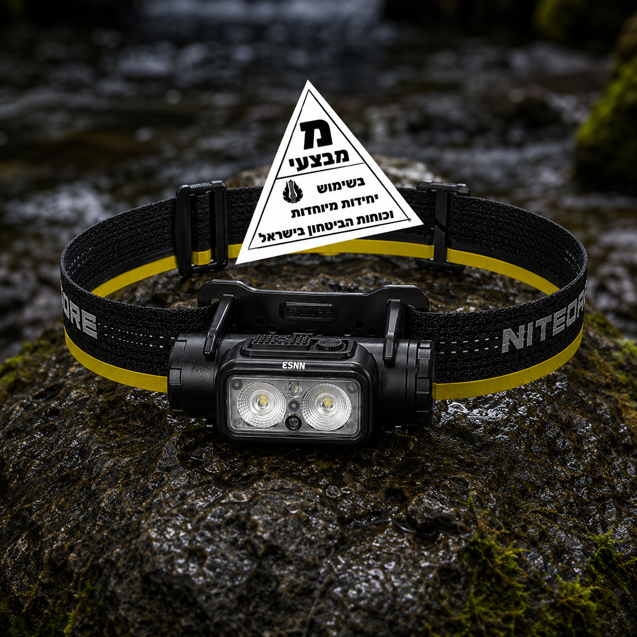 פנס ראש Nitecore לחיילים 1800 לומן NU53 – תמונה 3