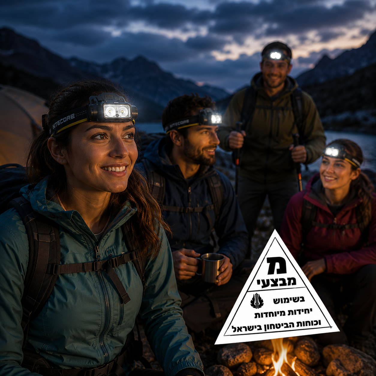 פנס ראש Nitecore לחיילים 1800 לומן NU53 – תמונה 2