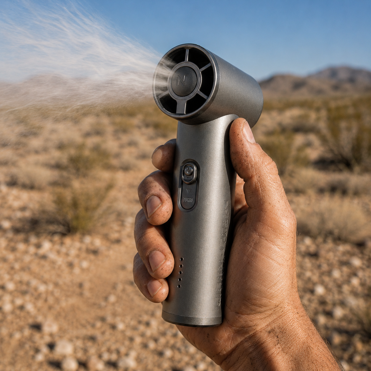 מאוורר אישי נטען NITECORE NEF01 עם 5 עוצמות אוורור