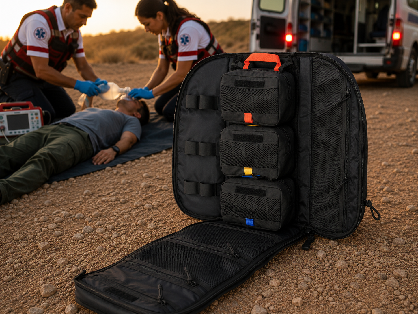 Explorer – תיק ייעודי טקטי לרפואת חירום ושטח - מדיטקטיק – תמונה 6