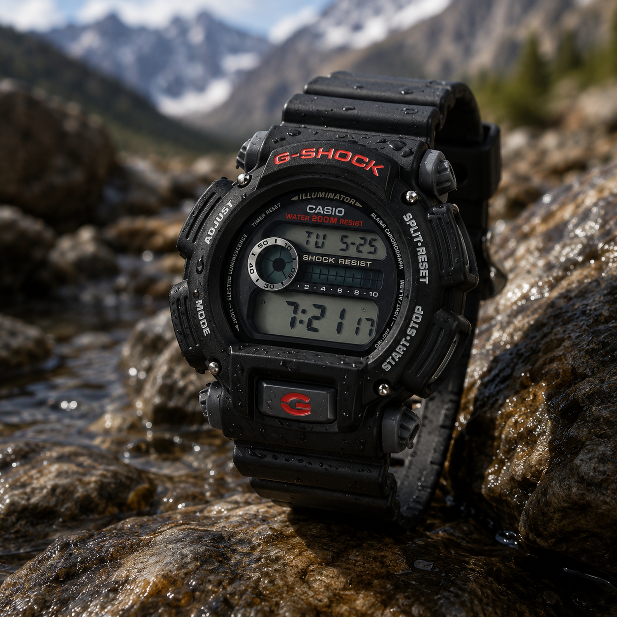 שעון G-SHOCK דיגיטלי DW-9052 – תמונה 2