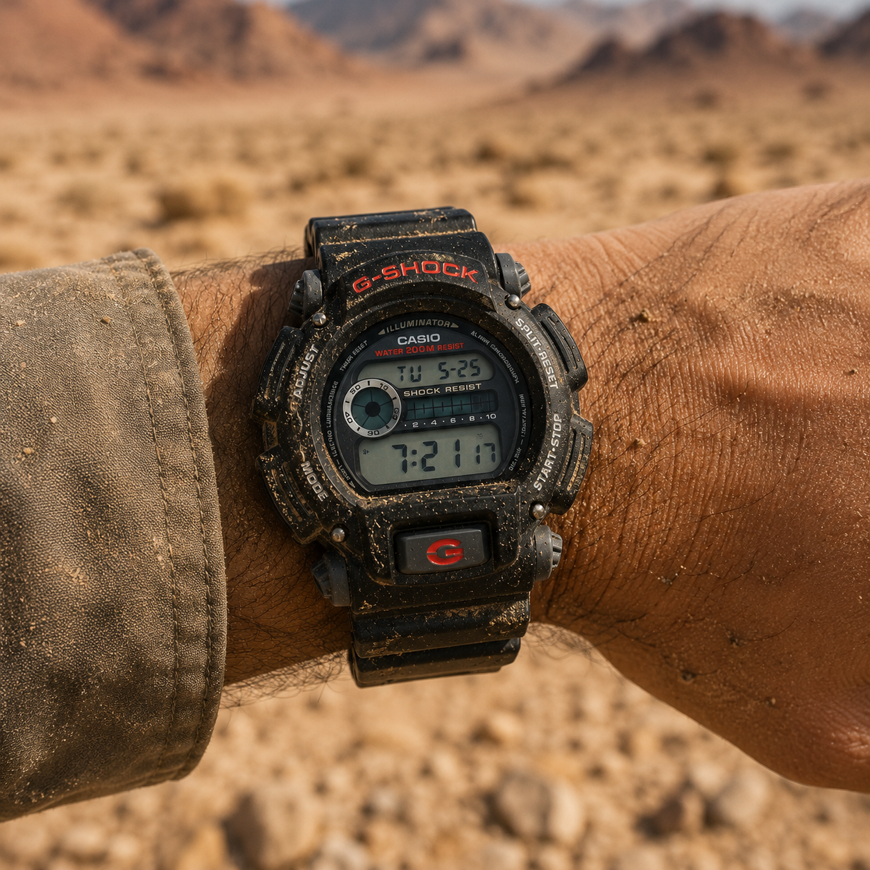 שעון G-SHOCK דיגיטלי DW-9052 – תמונה 3