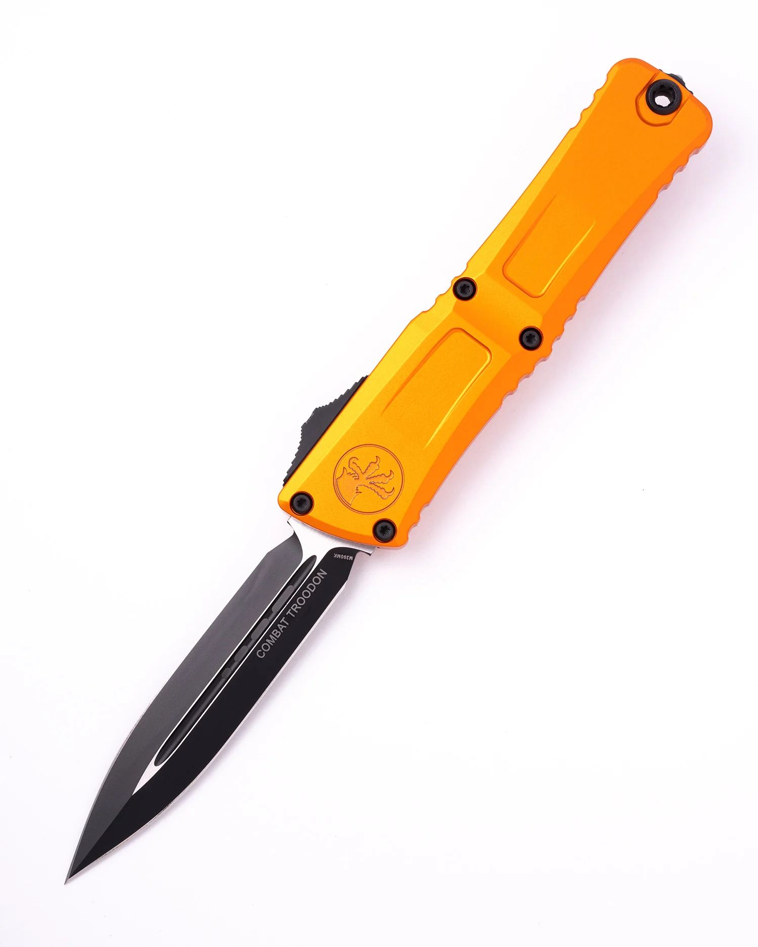 Microtech Combat Troodon Gen III – אולר אוטומטי OTF כתום / שחור