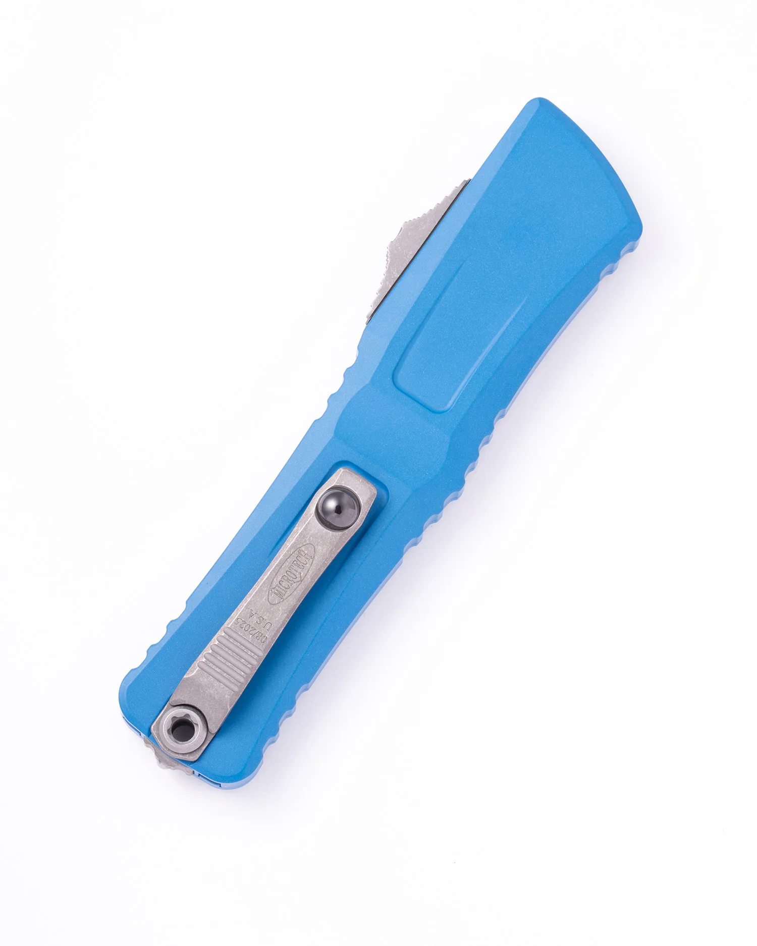 Microtech Combat Troodon Gen III – אולר אוטומטי OTF בצבע תכלת – תמונה 2
