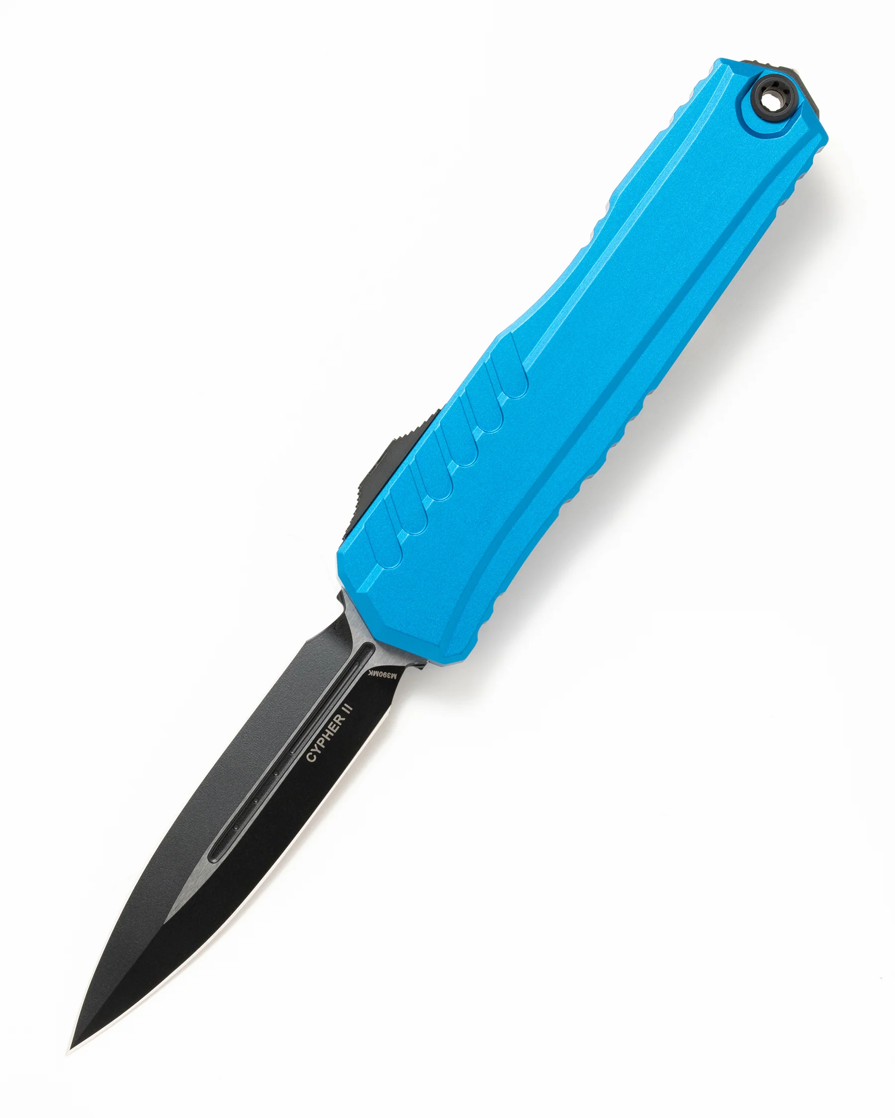 Microtech Cypher II – אולר אוטומטי OTF טורקיז/שחור