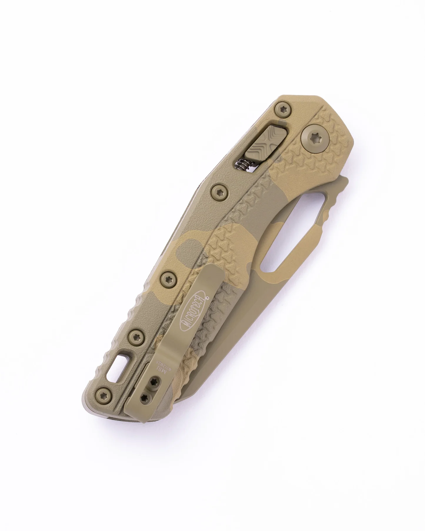 Microtech MSI Ram-LOK – אולר מתקפל בצבע ירוק זית – תמונה 2