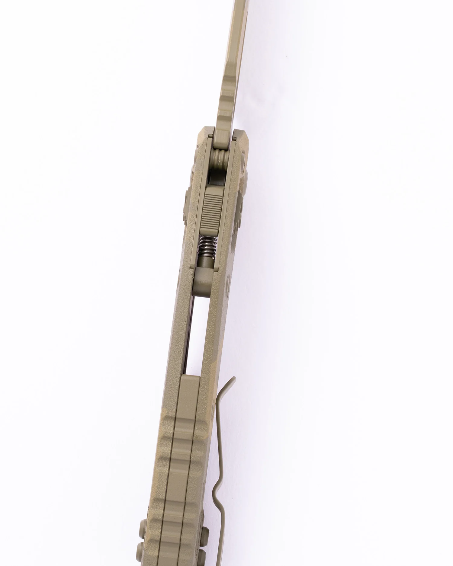 Microtech MSI Ram-LOK – אולר מתקפל בצבע ירוק זית – תמונה 3
