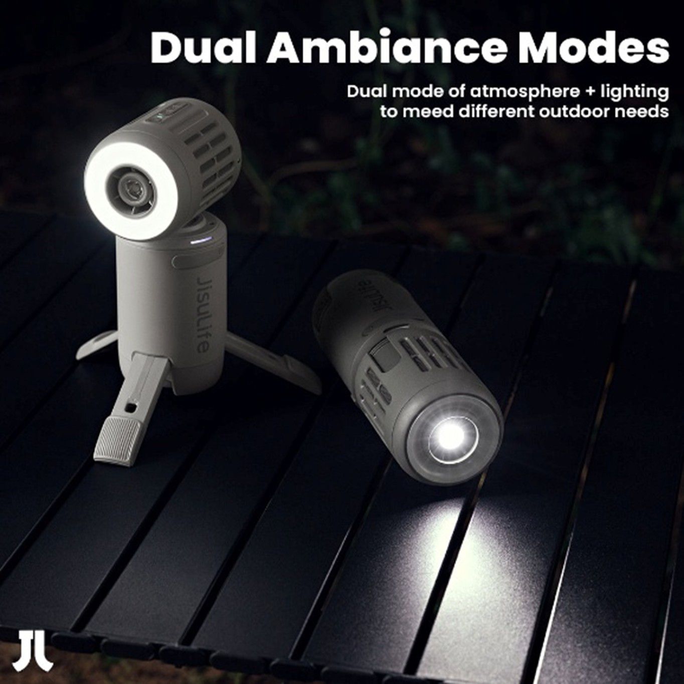 מאוורר שטח עוצמתי JISULIFE OUTDOOR ULTRA1 – תמונה 3