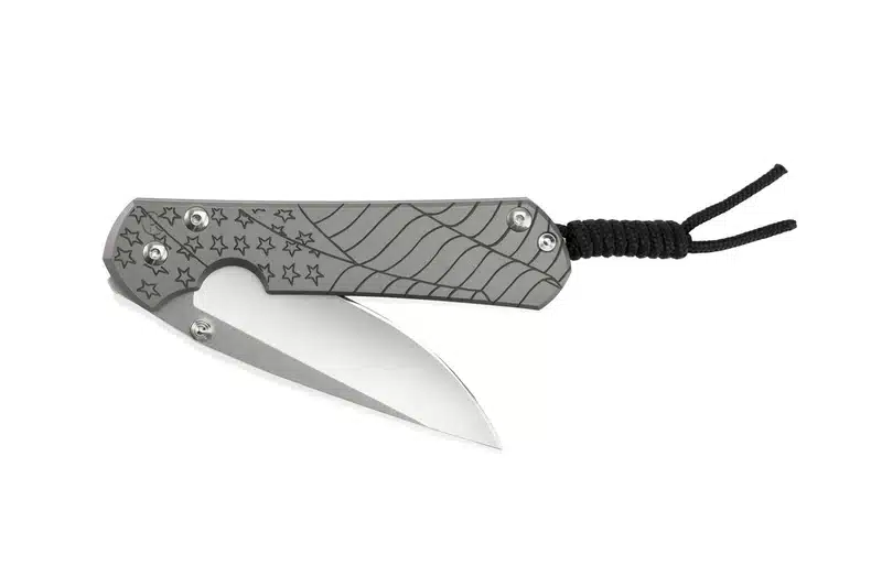 Chris Reeve Large Sebenza 31 CGG Forever Flag Drop Point – תמונה 7